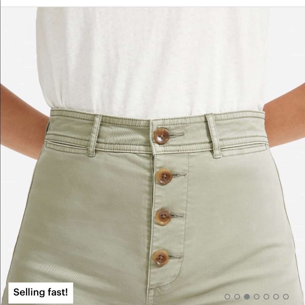 EVERLANE BUTTON FLY FLARE PANT